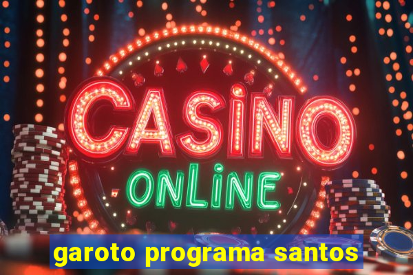 garoto programa santos